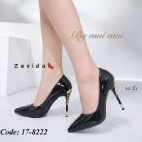 ราคา รองเท้าส้นสูง 4 5 นิ้ว รองเท้าคัทชู งานส้นเข็ม 17 8222 (16238492628)