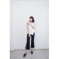 ราคา Cont official Fleur Pants กางเกงขาม้า 5 ส่วน ผ่าข้าง (517328067)