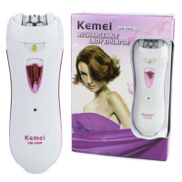 ราคา Top hit Kemei ของแท้ เครื่องถอนขน เครื่องกำจัดขนไฟฟ้า ที่ถอนขน เครื่องกำจัดขน ใช้ได้ทุกส่วนของร่างกาย ไฟฉายในตัว ขนาดพกพา ชาร์จไฟในตัว รุ่น KM 290R (1184270580)