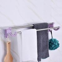 ราคา atroom ราวตากผ้าติดผนัง ราวแขวนผ้า ราวแขวนผ้าในห้องน้ำ ราวแขวนผ้าอเนกประสงค์ (21036716487)