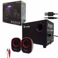 ราคา NUBWO ลำโพงคอม USB Speaker 2 1 Mean Machine NS 030 ลำโพง มีซับเสียงดี (16970037282)