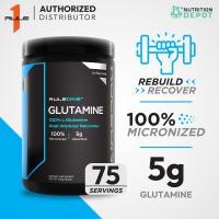 ราคา Rule1 Micronized Glutamine กรดอะมิโนฟื้นฟูกล้ามเนื้อ (20067802661)