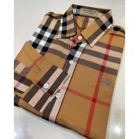 ราคา เสื้อแขนยาวสีครีมลายปักม้าburberryผ้าดีมาก (20642868329)