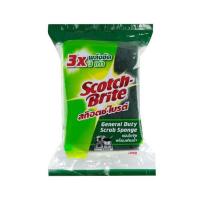 ราคา สก๊อตไบร์ท ฟองน้ำล้างจาน พร้อมแผ่นใยขัด 3M (21030997096)
