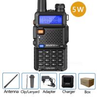 ราคา วิทยุสื่อสาร UV Baofeng 5R 5W 8W Dual Band HAM สองทางวิทยุ VHF UHF UHF FM มือถือล่าสัตว์16กม (21171222601)