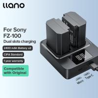 ราคา LLANO แบตเตอรี่กล้อง Sony NP FZ100 Camera Battery 2400mAh for A9 A7R3 ILCE 9 A7r4 A7r3 A7m3 A6600 A7S3 A7C A9M2 แบตเตอรี่กล้องดิจิตอล Sony SLR Digital Camera Battery (21052342431)