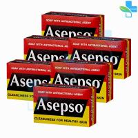 ราคา ASEPSO Original สบู่ อาเซปโซ่ ขนาด 80 กรัม 6 ก้อน สีแดง (5104046193)