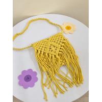 ราคา Bohe ทรงเหลี่ยม กระเป๋าสาน กระเป๋าสะพายข้าง กระเป๋าชายหาด (20486833617)