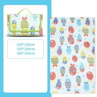 ราคา พร้อมส่ง เสื่อปิคนิค คุณภาพดี เสื่อพับได้ เสื่อปูพื้น เสื่อกันน้ำ เสื่อชายหาด ผ้าปูปิคนิคกันน้ำ Picnicเสื่อ เสื่่อพับได้ (19752395721)