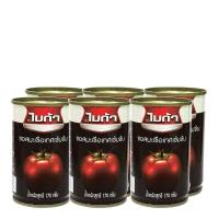 ราคา พร้อมส่ง ไมก้า ซอสมะเขือเทศเข้มข้น 170 กรัม x 6 กระป๋องMica Tomato Paste 170 g x 6 Can (16244555301)