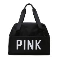 ราคา กระเป๋าเดินทาง กระเป๋าเสื้อผ้า Pink แบบ 2 ชั้น ใบใหญ่จุใจ ใส่ของได้เยอะมาก ด้านหลังมีช่องเสียบกับกระเป๋าเดินทางได้ (20944292508)