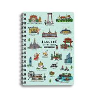 ราคา สมุดโน้ต A5 สันห่วง Bangkok City of Angels (19759366533)