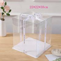 ราคา กล่องเค้กใส กล่องเค้กใสทรงสูง กล่องเค้กใสขนาด 1 ปอนด์ 2ปอนด์ 3ปอนด์ (20454253717)