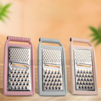 ราคา ที่ขูดมะละกอ ปอกผลไม้ 3in1 ที่ขูดมะละกอ แบบเส้น ที่ขูดแครอท ที่ขูดฝอย ที่สไลด์ผัก ที่ขูดผักผลไม้ ใช้งานง่ายจับได้ถนัดมือขูดได้จำนวนที่เยอะทนทาน (21296947773)