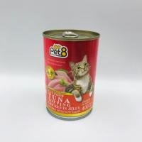 ราคา Pet8 เพ็ทเอท อาหารแมวกระป๋อง 400g อาหารแมว สั่ง 3 กระป๋องขึ้นไป (19217654647)