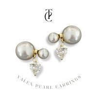 ราคา Valen pearl earrings l trophies co (21383413709)
