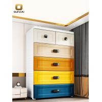 ราคา Oufeiai รุ่นใหม่ ตู้เสื้อผ้า ตู้ลิ้นชัก ตู้เก็บของ พร้อมล้อเลื่อนไม่มีกลิ่นปลอยภัย 3 4 5ชั้น (20720906755)