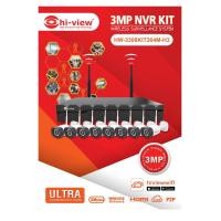 ราคา Hi view ชุดกล้องวงจรปิด WIFI 3MP รุ่น HW 3304KIT302M H3 HW 3308KIT304M H3 แบบเลือกซื้อ BY DKCOMPUTER (12897412056)