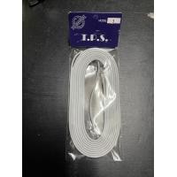 ราคา สายโทรศัพท์บ้าน 4 Core แบบแบน สีขาว พร้อมหัว RJ11 มีความยาว 1 8 3 5 10 15 20 เมตร สายโทรศัพท์ สายโทรศัพท์บ้าน (13071314474)