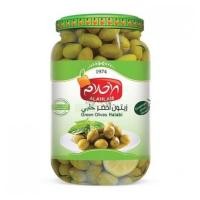 ราคา Al Ahlam Green Olive Halabi 700g อัลอะห์ลาม มะกอกเขียวดองรุ่นฮาลาบี 700 กรัม (11178861640)