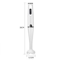 ราคา เครื่องปั่นอาหารมือถือสแตนเลส 300W เครื่องปั่นมือเอนกประสงค์ hand blender stick สามารถทำมิลค์เชคน้ำซุปข้นน้ำซุปข้นเนื้อ พร้อมส่งจ้า (21270925923)