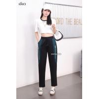 ราคา ps10 กางเกง วอร์ม ขายาว ปล่อยขา แต่งแถบ ข้าง สกรีนลาย ทรงสปอร์ต ใส่ได้ทั้งชายและหญิง (21306863890)