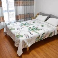 ราคา ผ้าคลุมเตียง bedspread 5ฟุต 7ฟุต 8ฟุต ชุดเครื่องนอน เตียงผ้าห่มครอบคลุมผ้าฝ้าย ปลอกหมอนขายแยกผ้าคลุม bed covers คลังสินค้ากรุงเทพ Stock in Bangkok (19176608876)
