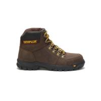 ราคา รองเท้า CATERPILLAR Outline Steel Toe Seal Brown P720996 (19716654601)