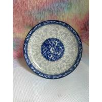 ราคา เพิ่ม รุ่น 9 นิ้ว จานเซรามิค จานกระเบื้อง ทรงบัว ลายคราม รุ่นยอดนิยม ขนาด 6 7 8 นิ้ว (21084069676)