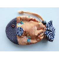 ราคา กระเป๋าหูรูด กระเป๋าสตางค์ กระเป๋าผ้า รูปปลา งานแฮนด์เมด ทำจากผ้าคอตตอน (21182178178)