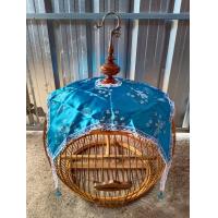 ราคา ผ้าคลุมสี่ชายนกเขาใหญ่ พร้อมลูกตุ้ม ขนาด 16 นิ้ว และ 19 นิ้ว (18825636820)