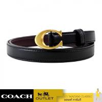 Coach 89352 Signature Buckle Belt 18mm เข็มขัด