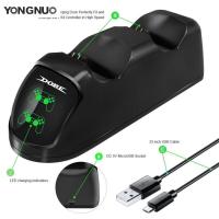 ราคา Dual USB Controller Charger แท่นชาร์จสำหรับ PS4 Pro slim Game Controller Joypad Joystick (14894952478)