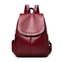 ราคา กระเป๋าเป้หญิง pu leather กระเป๋าเป้สะพายหลังผู้หญิง กระเป๋าเป้สวยๆ แฟชั่นใหม่ลำลองเกาหลีหนังนิ่ม กระเป๋าเป้หญิง พร้อมส่ง (19365411189)