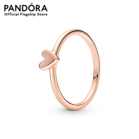 ราคา Pandora Heart 14k rose gold plated ring (12091526667)