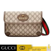 ราคา ของแท้ กระเป๋า GUCCI NEO VINTAGE GG SUPREME BELT BAG BEIGE EBONY (17276663798)