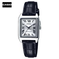 ราคา Velashop Casio Standard นาฬิกาข้อมือผู้หญิง สายหนังแท้ สีดำ รุ่น LTP V007L 7B1UDF LTP V007L 7B1 LTP V007L (1354438881)
