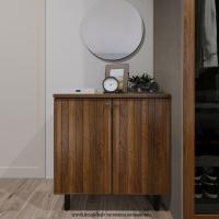 ราคา SB Design Square KONCEPT FURNITURE ตู้เตี้ย ขนาด 80 ซม รุ่น Kumamoto สีไม้เข้ม 80x45x86 ซม (20982643117)