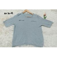 ราคา เสื้อแฟชั่นมือ2 เสื้อครอป เสื้อไหมพรม เสื้อทำงาน (17927259082)