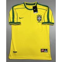 ราคา เสื้อบอล ย้อนยุค ทีมชาติ บราซิล 1998 เหย้า Retro Brazil Home เรโทร คลาสสิค (21262559754)