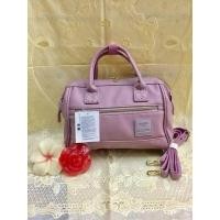 ราคา Anello 2 way PU Leather Mini SIZE สินค้าของแท้100 มีป้ายกันปลอมทุกใบ (20608642359)