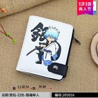 ราคา GINTAMA ผู้ชายผู้หญิงการ์ตูนกระเป๋าสตางค์อะนิเมะกระเป๋าสตางค์ผู้หญิงผู้ชายแนวตั้งกระเป๋าสตางค์สีขาวเดี่ยวเด็กสั้น (15348442709)