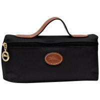 ราคา 2023 Spot Authentic Longchamp Black Womens Bag Super Mini Commuter Bag Makeup Bag Handbag Storage Bag (19804916950)