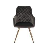 ราคา SB Design Square SB FURNITURE SB DESIGN SQUARE SB FURNITURE เก้าอี้ทานอาหาร เก้าอี้เหล็กเบาะผ้า Yarisia ขนาด 56x64x89 ซม สีน้ำตาล (1962360554)