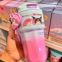 ราคา แก้วน้ำเก็บอุณหภูมิร้อน เย็น SANRIO ลิขสิทธิ์ของแท้100 ความจุ 420 ML พร้อมส่ง (20956865788)