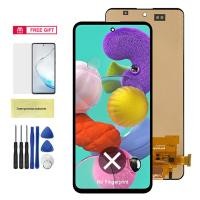 ราคา จอ A51 AMOLED พร้อมลายนิ้วมือสำหรับ Samsung Galaxy A51 A515 A515F หน้าจอ LCD ทัชสกรีนอะไหล่ดิจิไทเซอร์ (21357911754)