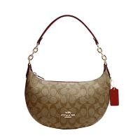 ราคา ของแท้ กระเป๋าสะพายข้าง COACH CE620 PAYTON HOBO IN SIGNATURE CANVAS IMVGQ (18619458807)