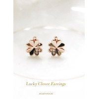 ราคา ต่างหู LUCKY CLOVER EARRINGS ROBINWOOD (20353333653)