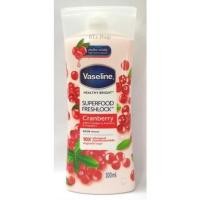 ราคา โลชั่น วาสลีน เฮลธี้ ไบรท์ ซุปเปอร์ฟู้ด เฟรชล็อค บำรุงผิวกาย ให้ผิวดูกระจ่างใส สุขภาพดี ขนาด 100 มล (17789262530)
