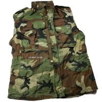 ราคา เสื้อกระสอบวินเทจ แจ็คเก็ตทหารVintage 80s US ARMY Coat Cold Weather Field Jacket Woodland Camo Camouflage กระสอบทหาร งานแท้ มี 1ตัว สภาพตามรูป สินค้าพร้อมส่ง (21383164746)